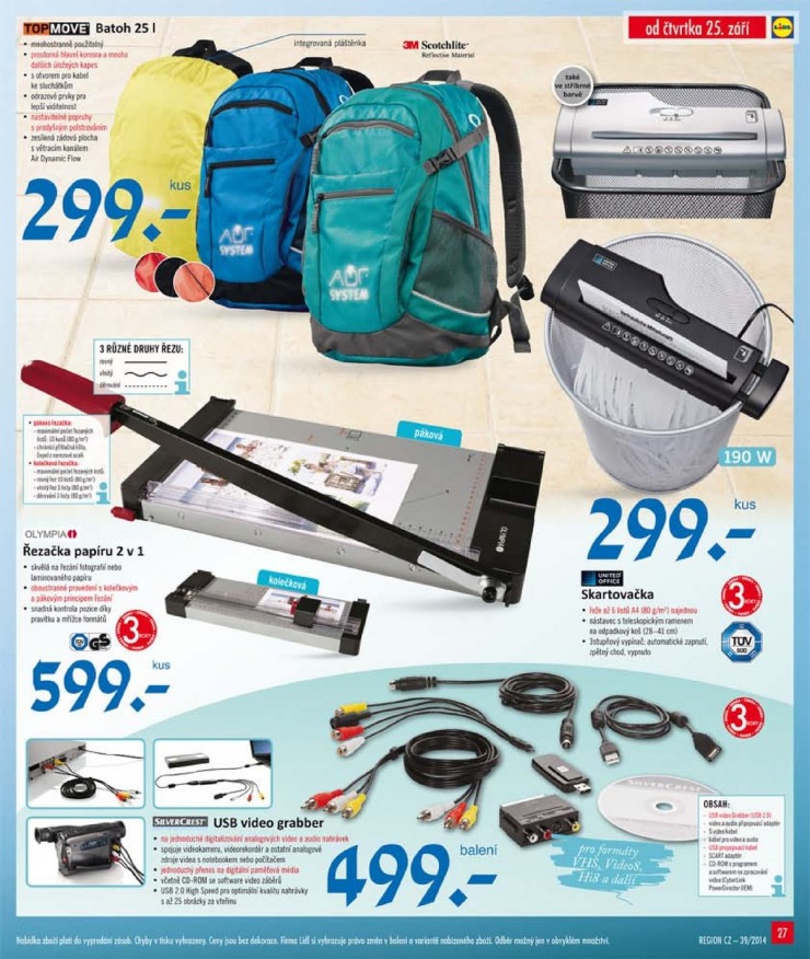leták Lidl Akční nabídka od 22.9.2014 strana 1 leták Lidl Akční nabídka od 22.9.2014 strana 1