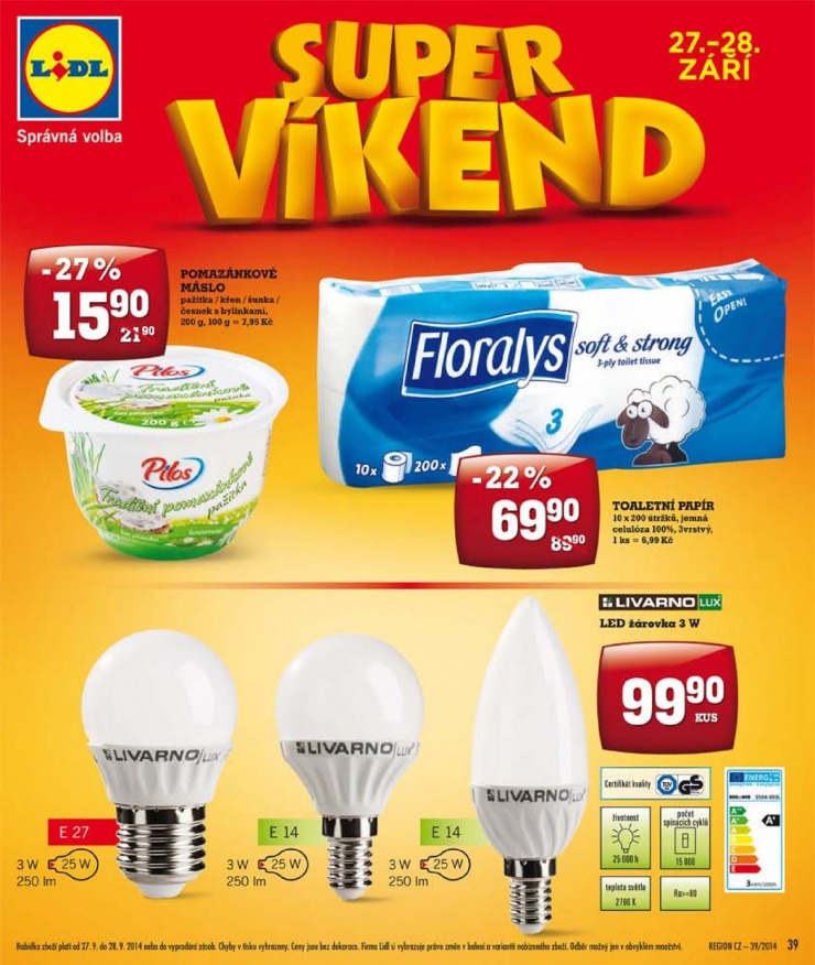 leták Lidl Akční nabídka od 22.9.2014 strana 1 leták Lidl Akční nabídka od 22.9.2014 strana 1
