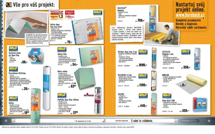 leták Hornbach Podlahy od 15.9.2014 strana 1 leták Hornbach Podlahy od 15.9.2014 strana 1