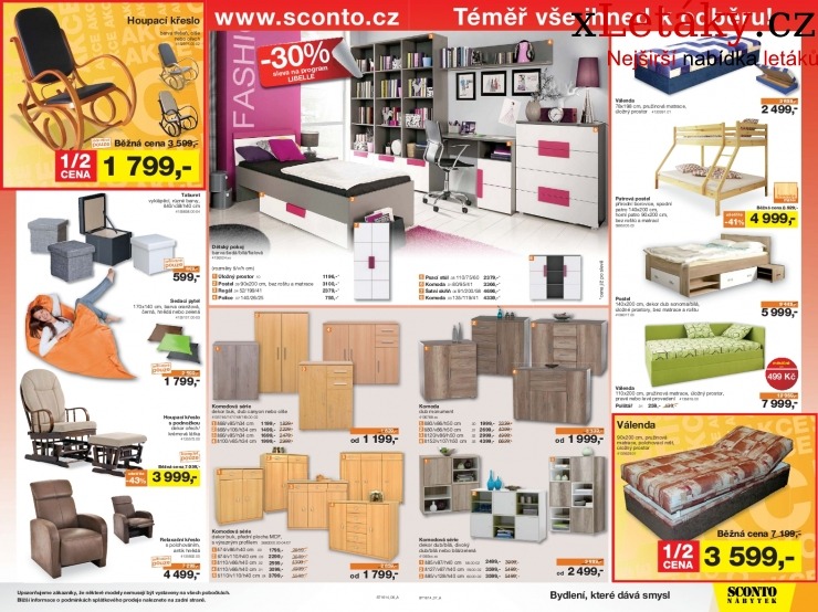leták Sconto nábytek leták strana 1 leták Sconto nábytek leták strana 1