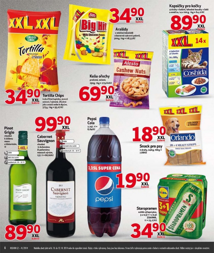 leták Lidl Akční nabídka od 6.10.2014 strana 1 leták Lidl Akční nabídka od 6.10.2014 strana 1