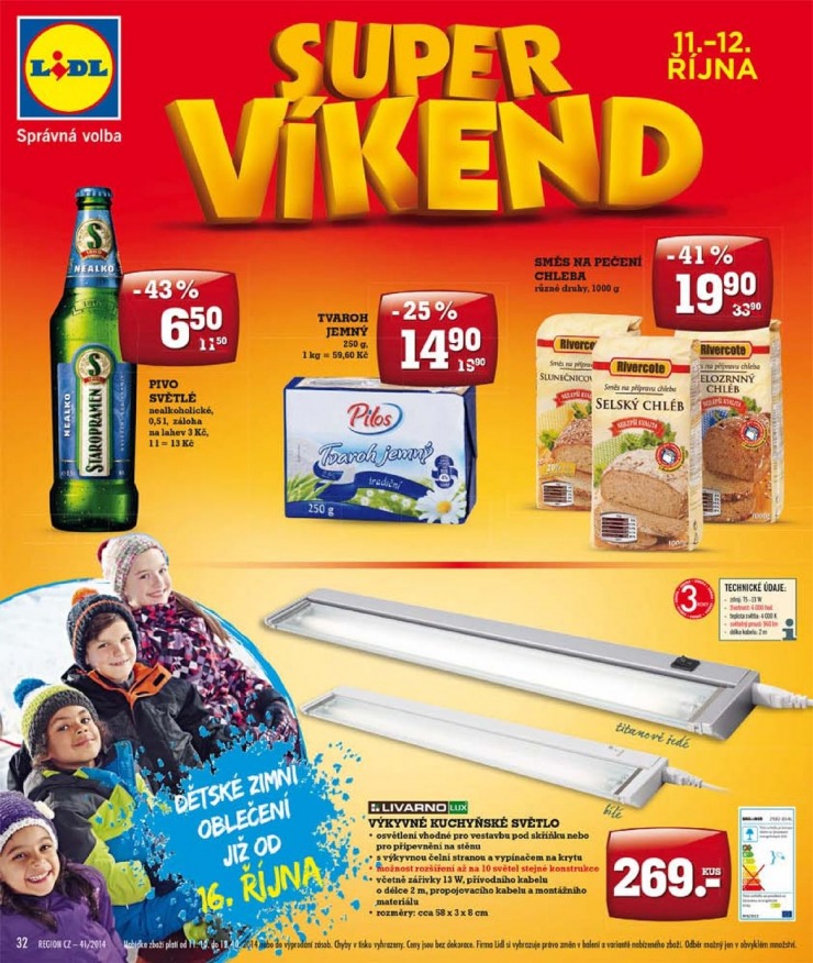 leták Lidl Akční nabídka od 6.10.2014 strana 1 leták Lidl Akční nabídka od 6.10.2014 strana 1