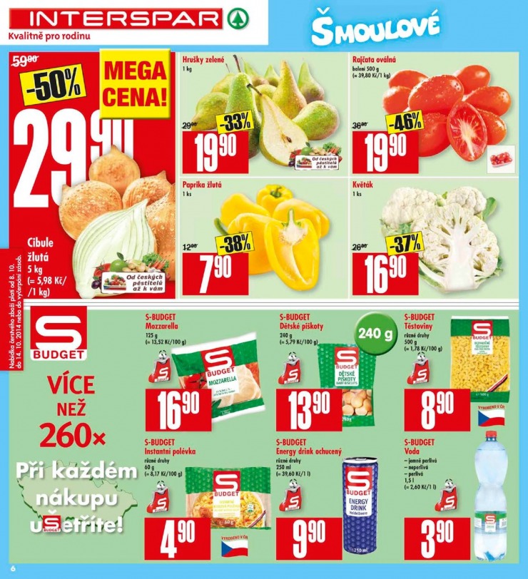 leták Interspar Akční nabídka od 8.10.2014 strana 1 leták Interspar Akční nabídka od 8.10.2014 strana 1