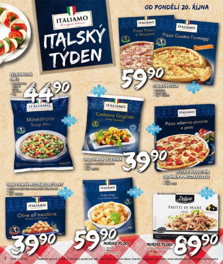 leták Lidl Akční nabídka od 20.10.2014 strana 1