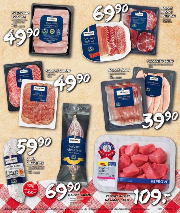 leták Lidl Akční nabídka od 20.10.2014 strana 1 leták Lidl Akční nabídka od 20.10.2014 strana 1