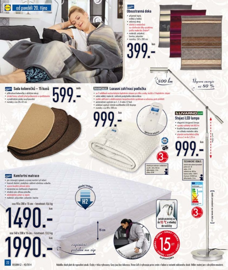 leták Lidl Akční nabídka od 20.10.2014 strana 1 leták Lidl Akční nabídka od 20.10.2014 strana 1