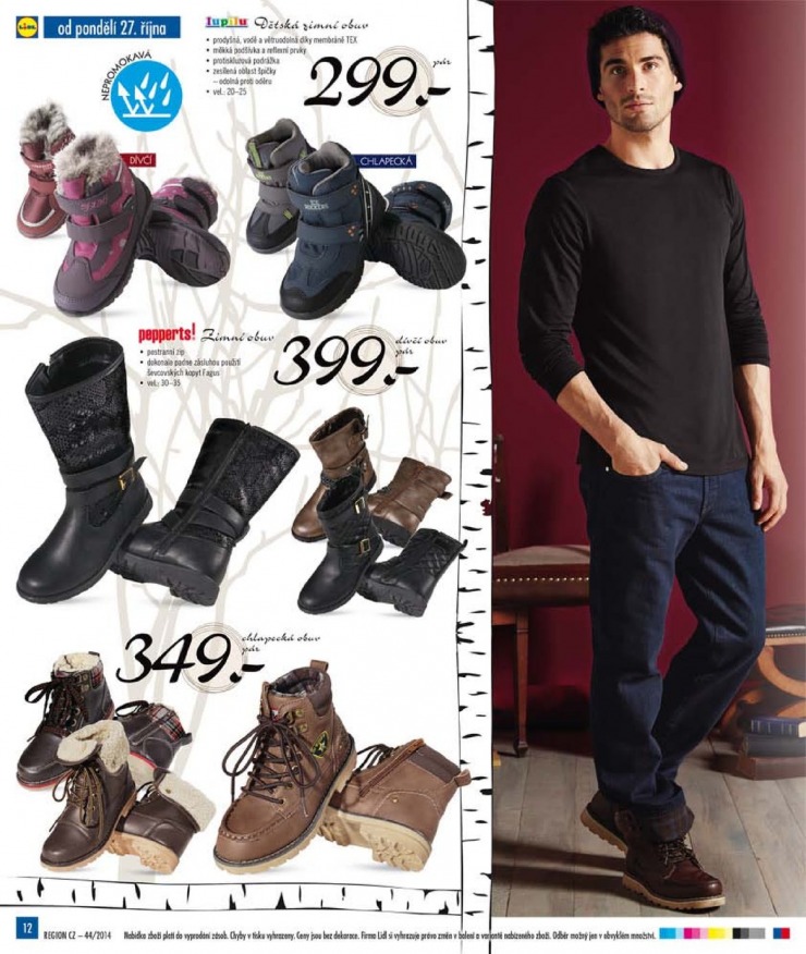 leták Lidl Akční nabídka od 27.10.2014 strana 1