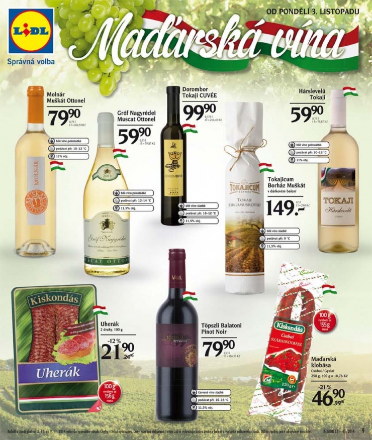 leták Lidl Akční nabídka od 3.11.2014 strana 1 leták Lidl Akční nabídka od 3.11.2014 strana 1