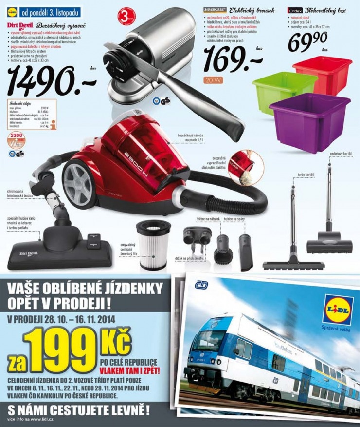 leták Lidl Akční nabídka od 3.11.2014 strana 1 leták Lidl Akční nabídka od 3.11.2014 strana 1