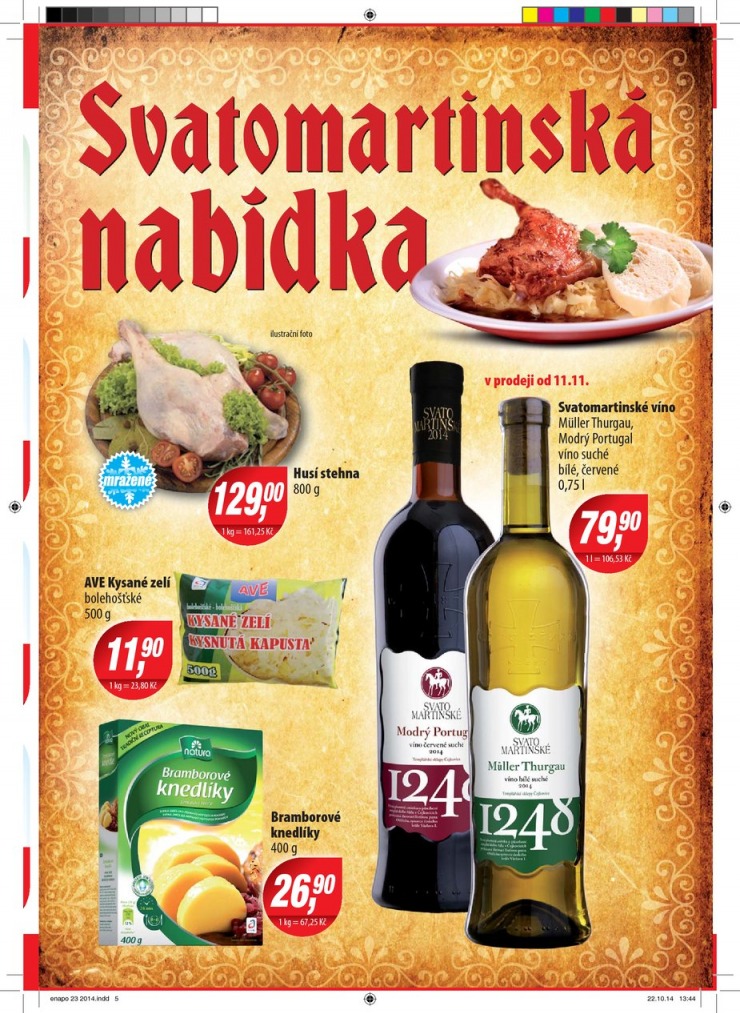 leták Enapo Akční leták od 5.11.2014 strana 1 leták Enapo Akční leták od 5.11.2014 strana 1