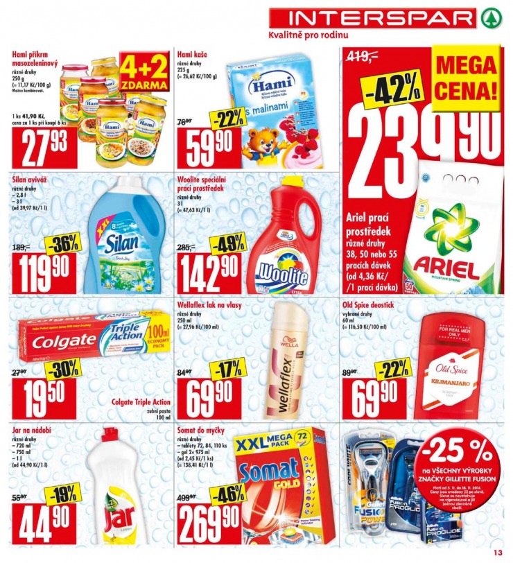 leták Interspar Akční nabídka od 5.11.2014 strana 1 leták Interspar Akční nabídka od 5.11.2014 strana 1