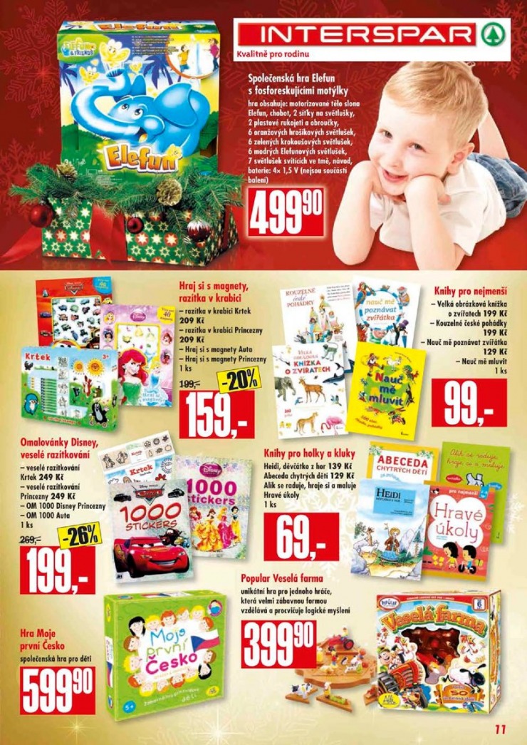 leták Interspar Vánoce od 5.11.2014 strana 1 leták Interspar Vánoce od 5.11.2014 strana 1