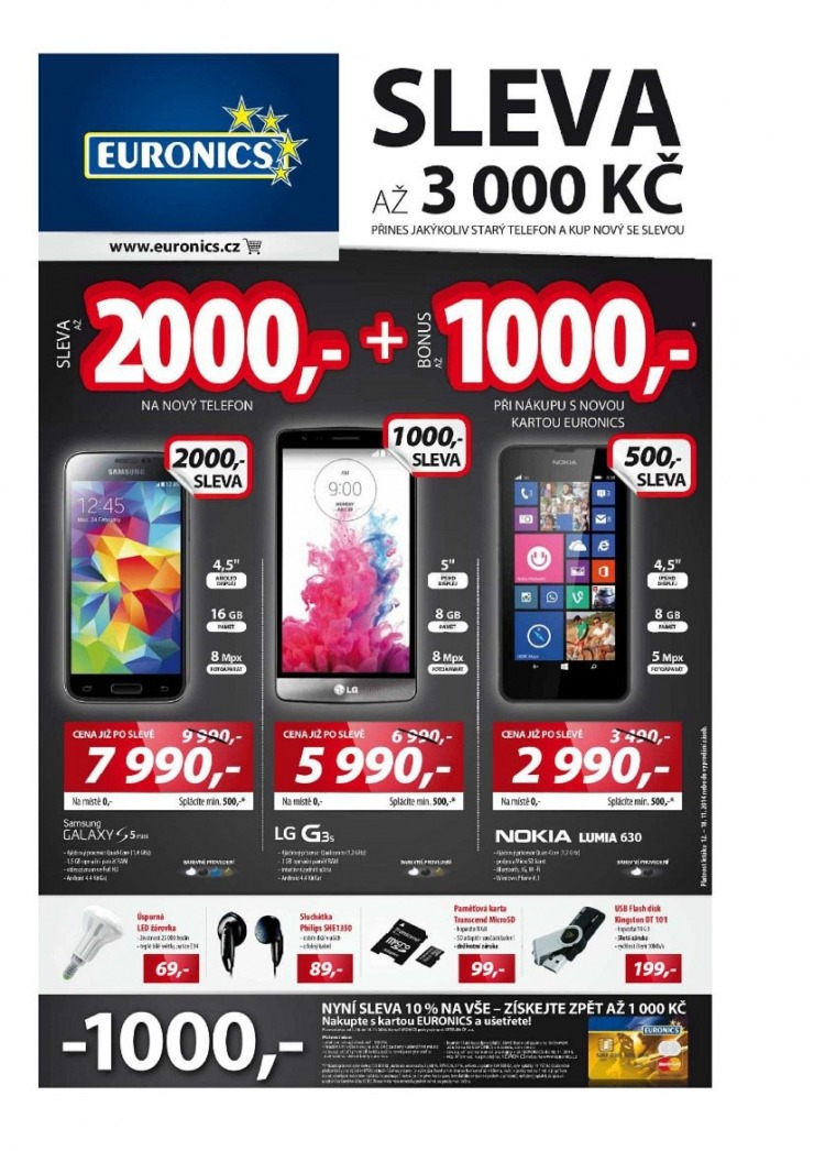 leták Euronics Aktuální leták od 12.11.2014 strana 1 leták Euronics Aktuální leták od 12.11.2014 strana 1