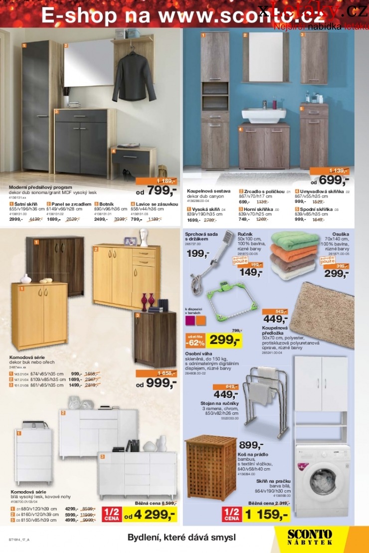 leták Sconto nábytek leták strana 1 leták Sconto nábytek leták strana 1