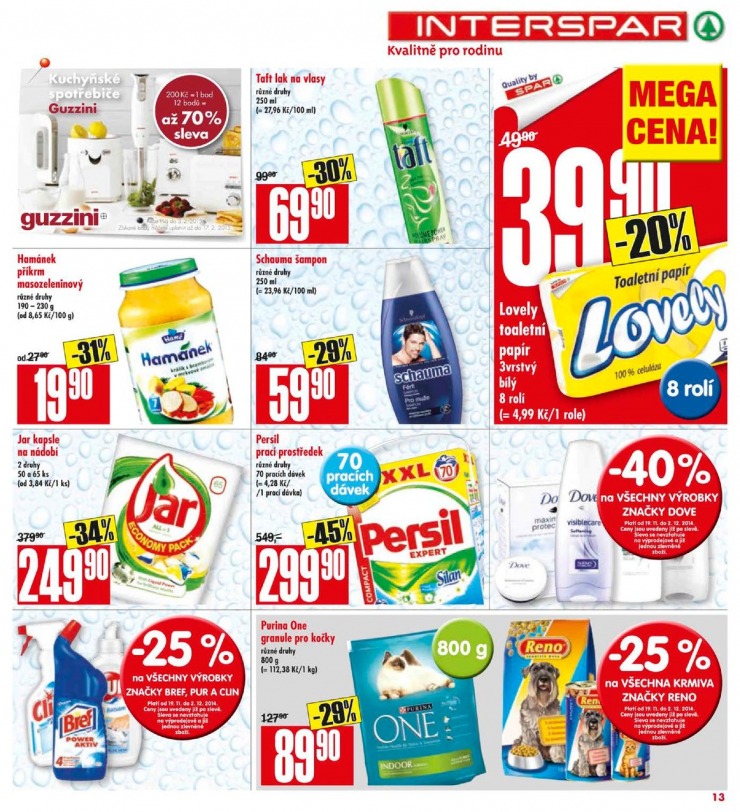 leták Interspar Akční nabídka od 19.11.2014 strana 1 leták Interspar Akční nabídka od 19.11.2014 strana 1