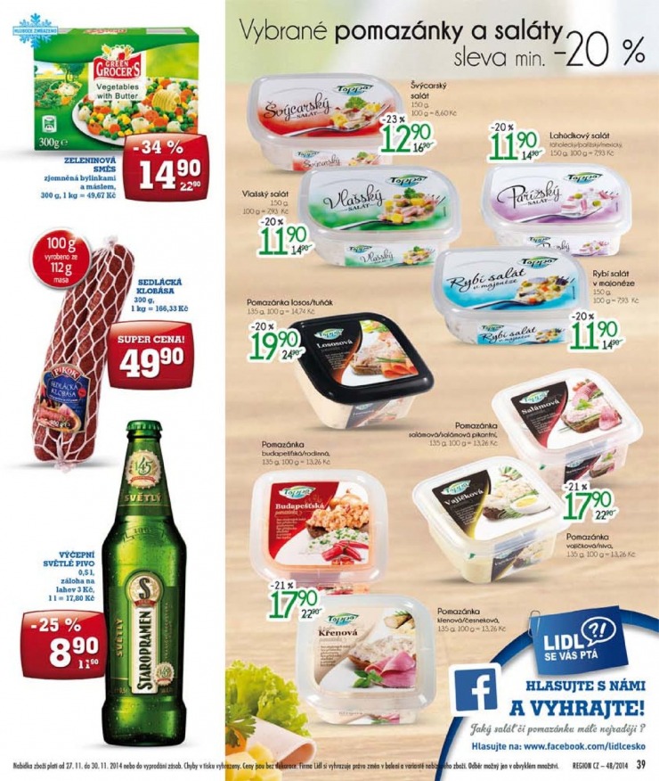 leták Lidl Akční nabídka od 24.11.2014 strana 1 leták Lidl Akční nabídka od 24.11.2014 strana 1