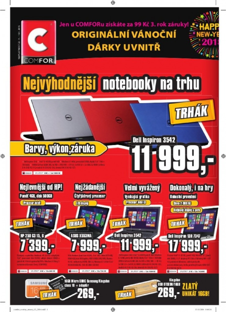 leták Comfor katalog od 22.11.2014 strana 1 leták Comfor katalog od 22.11.2014 strana 1