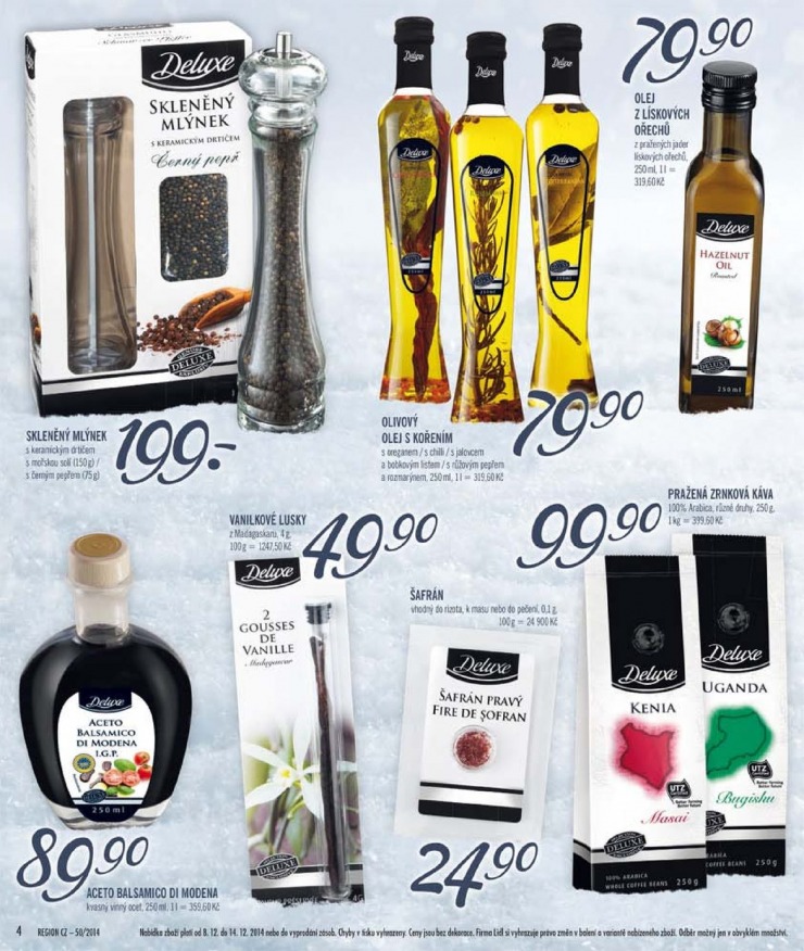 leták Lidl Akční nabídka od 8.12.2014 strana 1