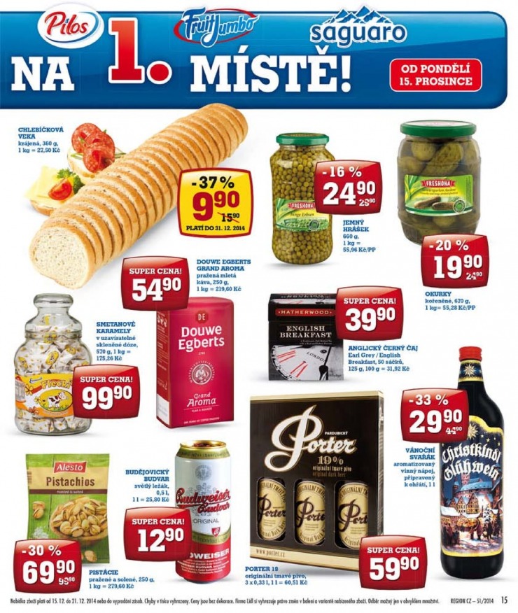 leták Lidl Akční nabídka od 15.12.2014 strana 1 leták Lidl Akční nabídka od 15.12.2014 strana 1