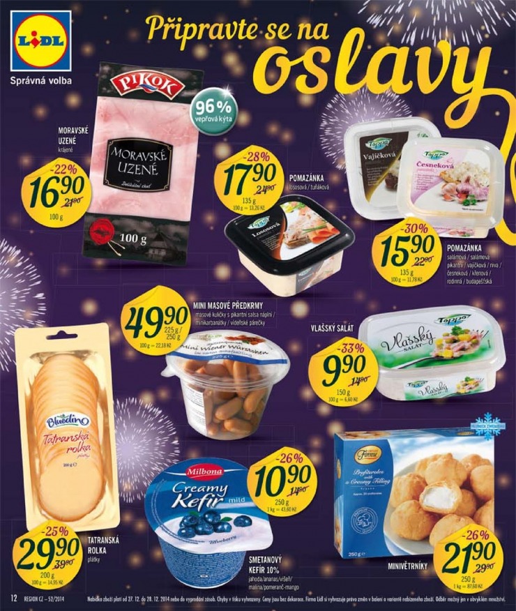leták Lidl Akční nabídka od 20.12.2014 strana 1 leták Lidl Akční nabídka od 20.12.2014 strana 1