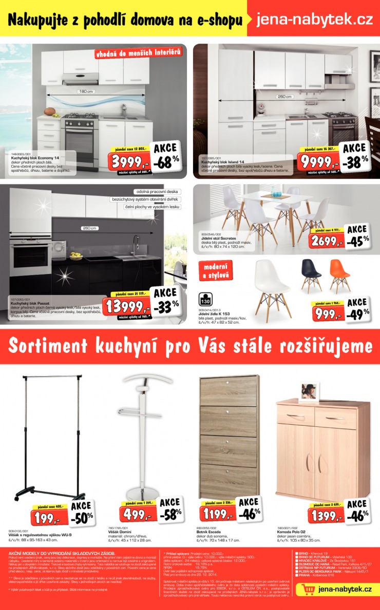 leták Jena nábytek Aktuální leták od 29.12.2014 strana 1 leták Jena nábytek Aktuální leták od 29.12.2014 strana 1