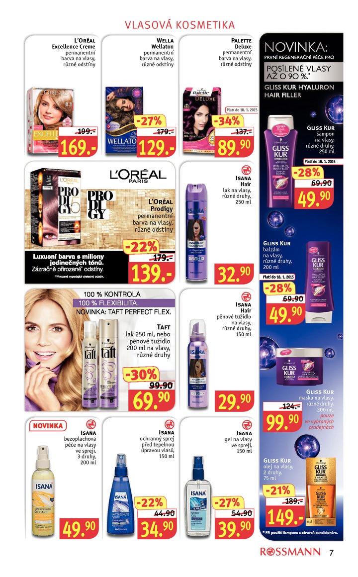 leták Rossmann Leták od 5.1.2015 strana 1 leták Rossmann Leták od 5.1.2015 strana 1