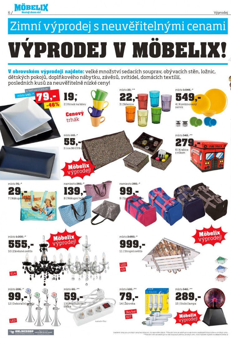 leták Mobelix Aktuální prospekt od 5. 1. 2015 strana 1 leták Mobelix Aktuální prospekt od 5. 1. 2015 strana 1
