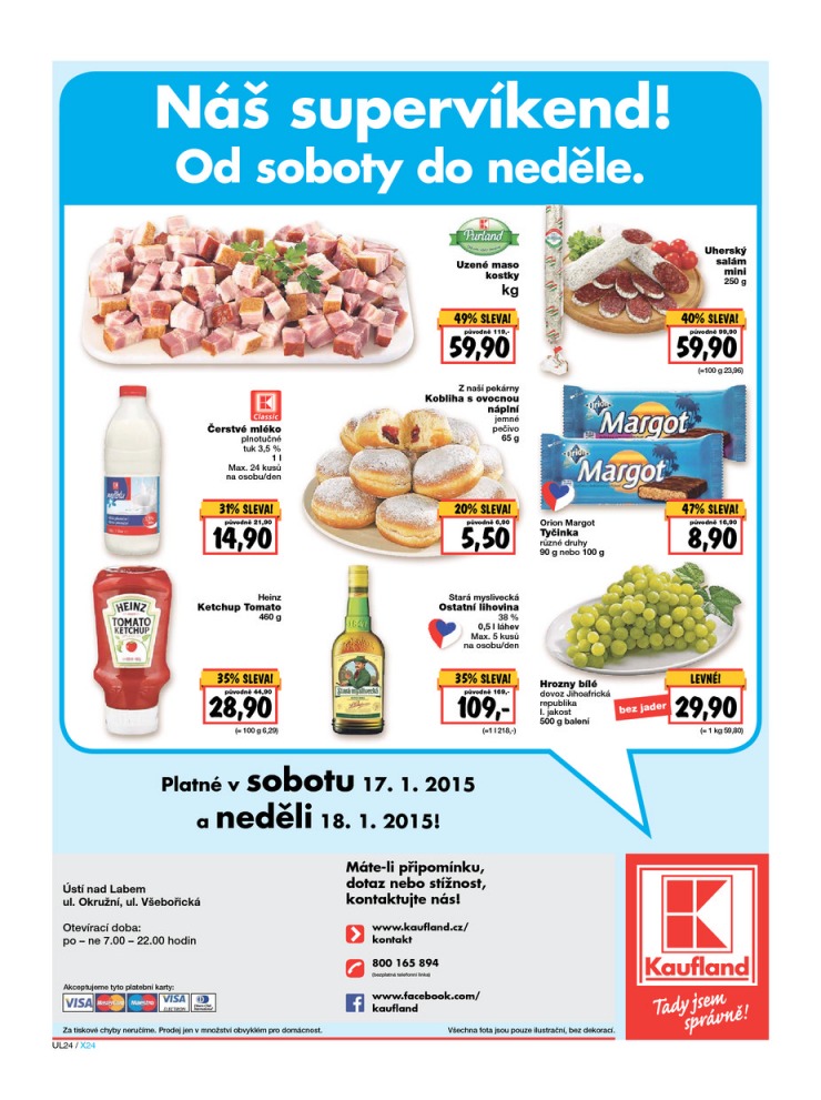 leták Kaufland Aktuální nabídka od 15. 1. 2015 strana 1 leták Kaufland Aktuální nabídka od 15. 1. 2015 strana 1