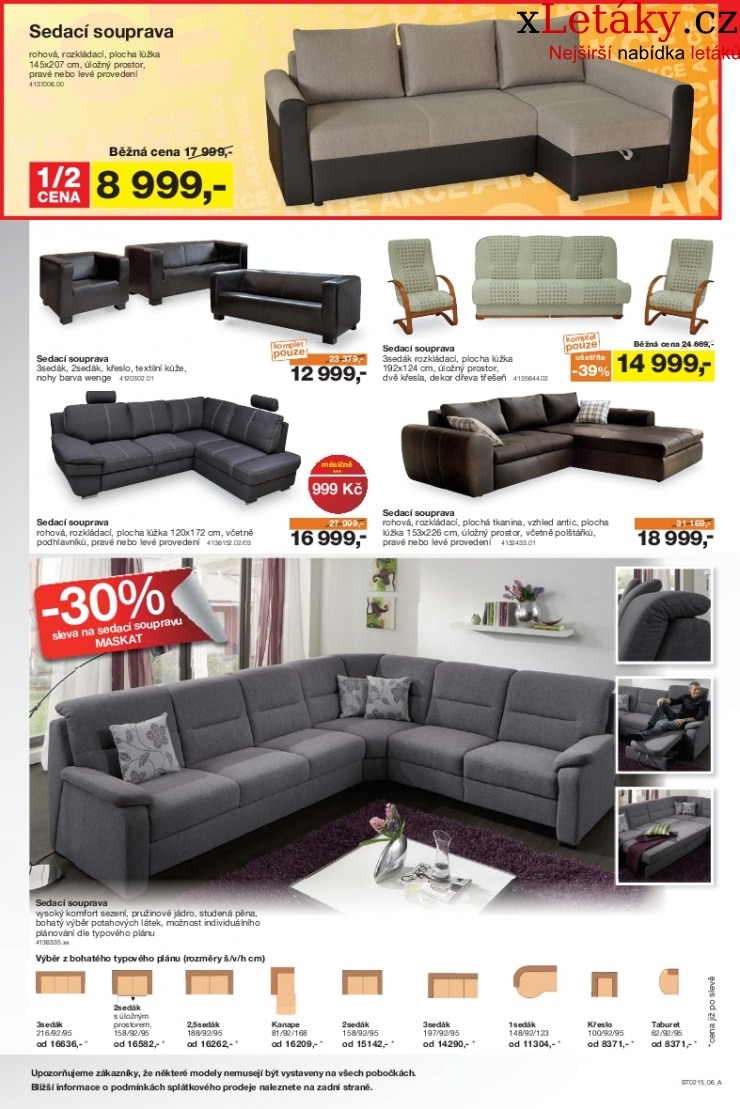 leták Sconto nábytek leták strana 1 leták Sconto nábytek leták strana 1
