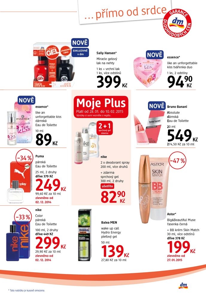 leták DM drogerie Journal 2. část od 28.1.2015 strana 1 leták DM drogerie Journal 2. část od 28.1.2015 strana 1