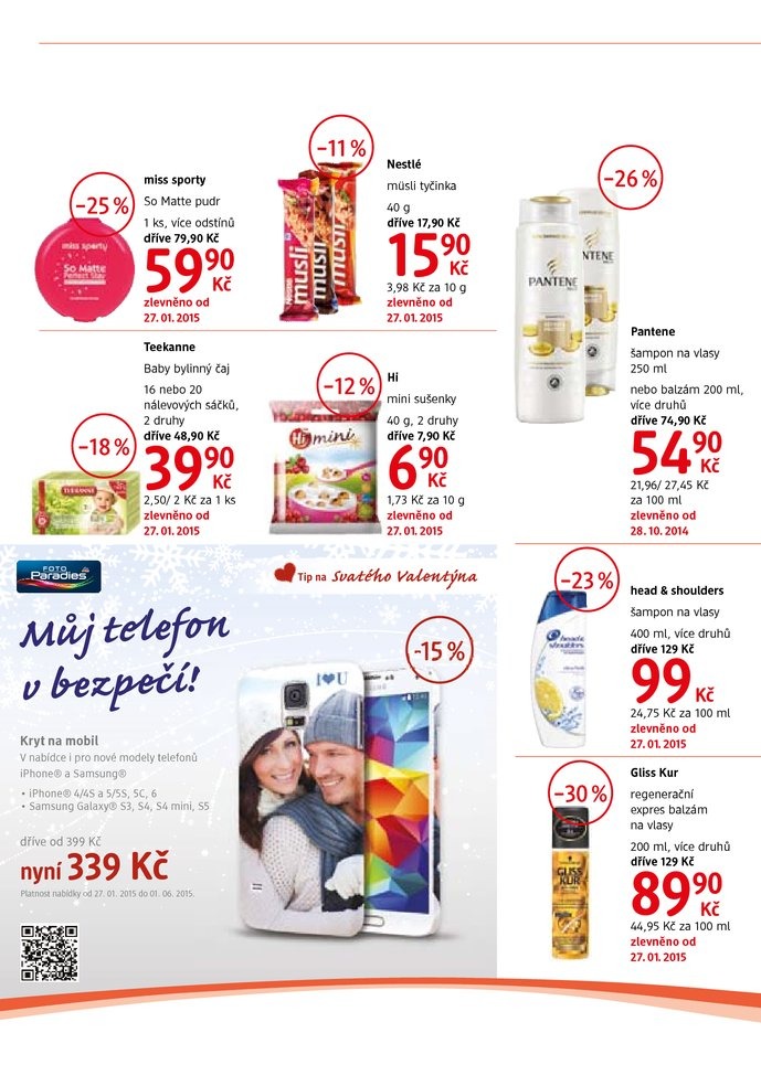 leták DM drogerie Journal 2. část od 28.1.2015 strana 1 leták DM drogerie Journal 2. část od 28.1.2015 strana 1