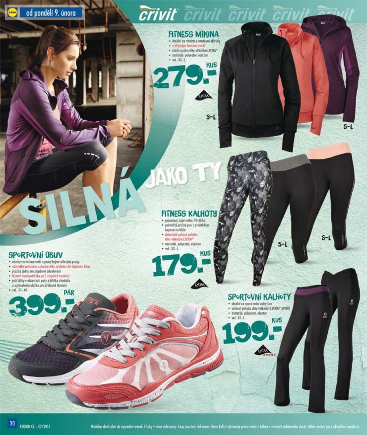 leták Lidl Akční nabídka od 9.2.2015 strana 1