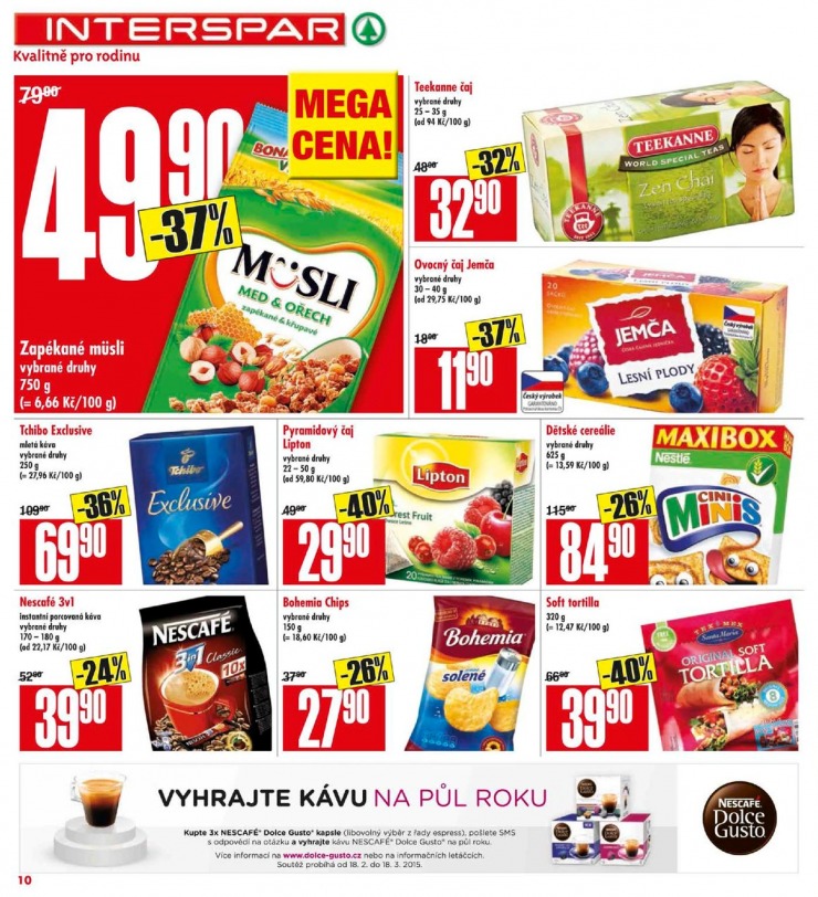 leták Interspar Akční nabídka od 18.2.2015 strana 1 leták Interspar Akční nabídka od 18.2.2015 strana 1