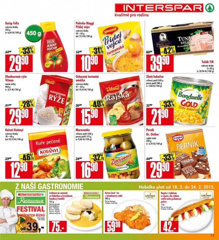 leták Interspar Akční nabídka od 18.2.2015 strana 1 leták Interspar Akční nabídka od 18.2.2015 strana 1