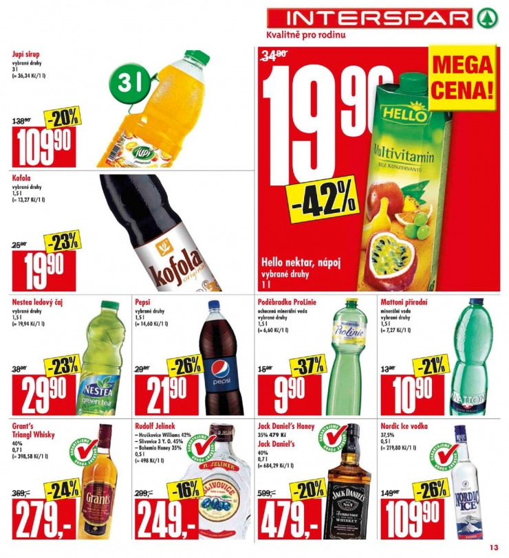 leták Interspar Akční nabídka od 18.2.2015 strana 1 leták Interspar Akční nabídka od 18.2.2015 strana 1
