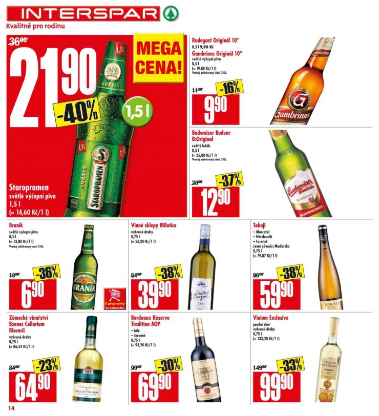 leták Interspar Akční nabídka od 18.2.2015 strana 1 leták Interspar Akční nabídka od 18.2.2015 strana 1