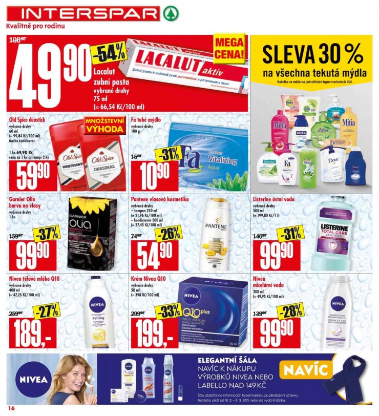 leták Interspar Akční nabídka od 18.2.2015 strana 1 leták Interspar Akční nabídka od 18.2.2015 strana 1
