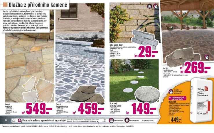 leták Hornbach Stavba terasy od 16.2.2015 strana 1 leták Hornbach Stavba terasy od 16.2.2015 strana 1