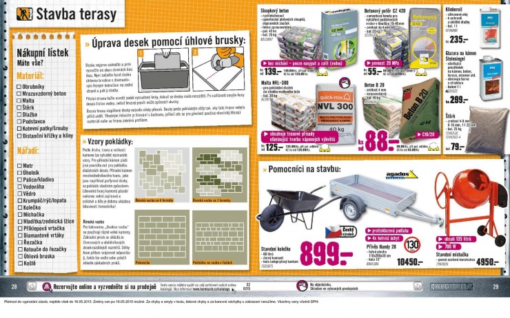 leták Hornbach Stavba terasy od 16.2.2015 strana 1 leták Hornbach Stavba terasy od 16.2.2015 strana 1