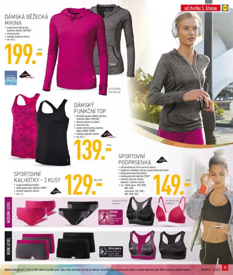 leták Lidl Akční nabídka od 2.3.2015 strana 1