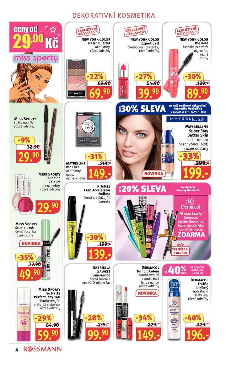 leták Rossmann Leták od 2.3.2015 strana 1 leták Rossmann Leták od 2.3.2015 strana 1