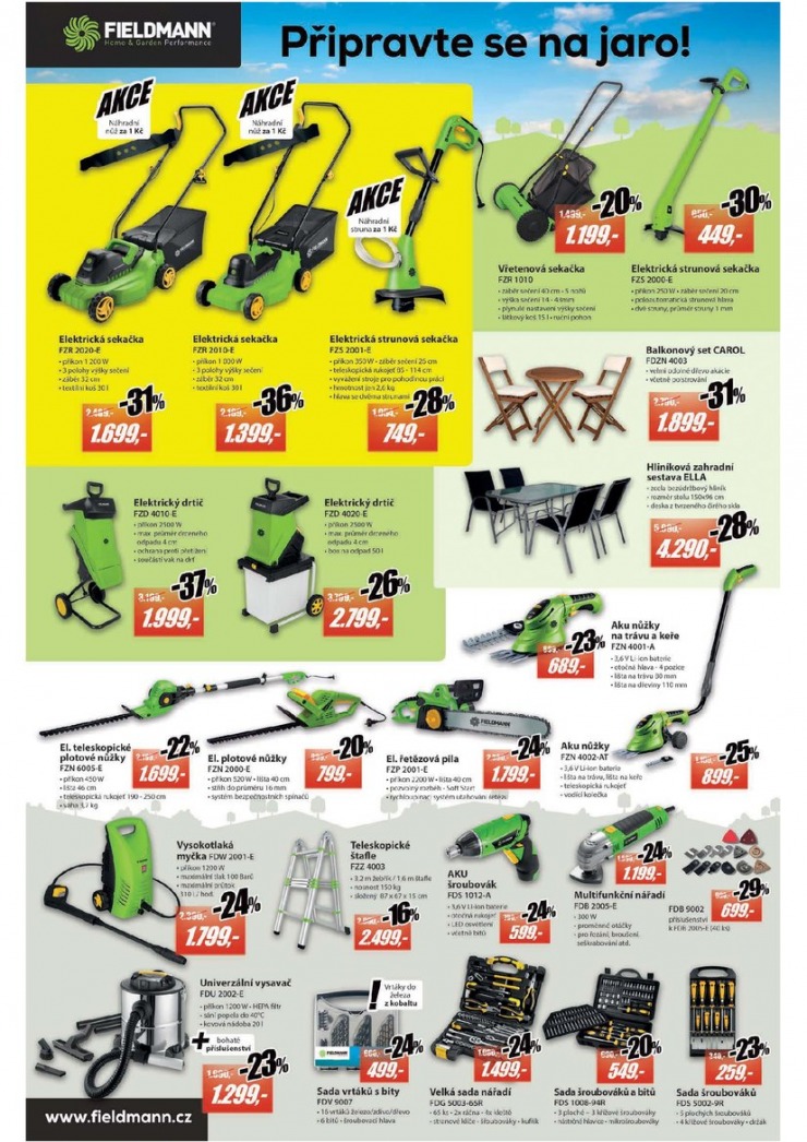 leták Planeo Elektro Akční leták od 4.3.2015 strana 1 leták Planeo Elektro Akční leták od 4.3.2015 strana 1