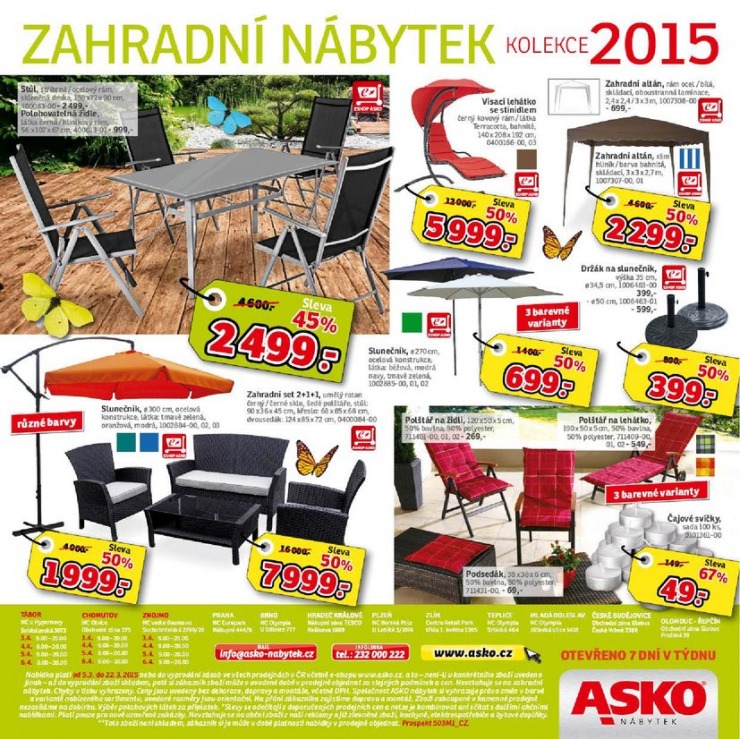 leták Asko nábytek Vybrané prodejny od 5.3.2015 strana 1 leták Asko nábytek Vybrané prodejny od 5.3.2015 strana 1