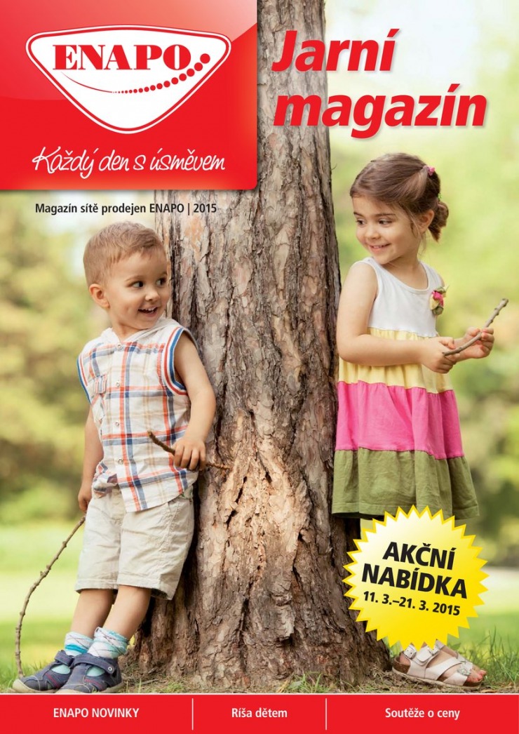 leták Enapo Akční leták od 11.3.2015 strana 1