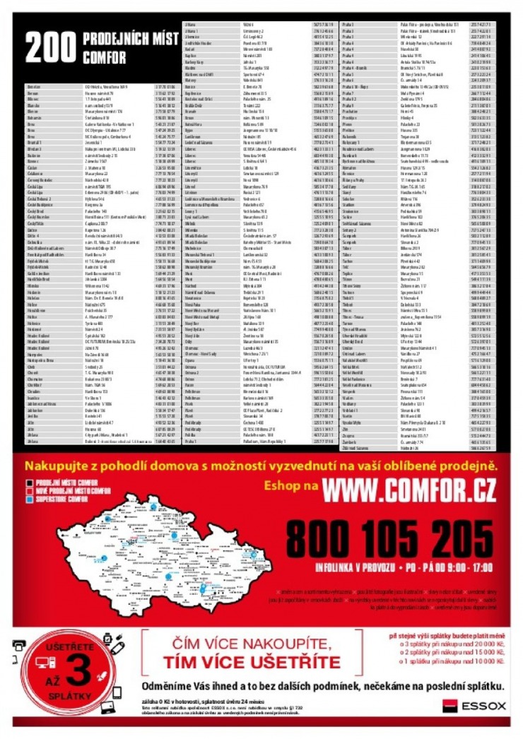 leták Comfor katalog od 28.2.2015 strana 1 leták Comfor katalog od 28.2.2015 strana 1