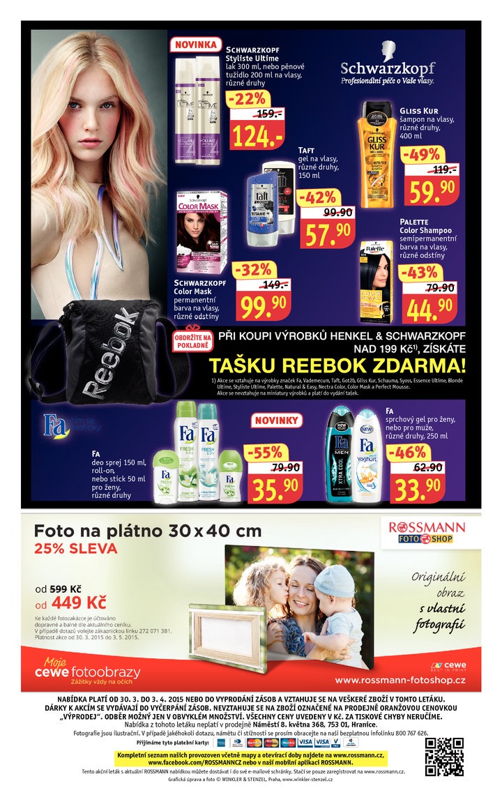 leták Rossmann Leták od 30.3.2015 strana 1 leták Rossmann Leták od 30.3.2015 strana 1