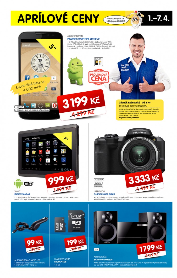 leták Okay Aktuální leták od 1.4.2015 strana 1 leták Okay Aktuální leták od 1.4.2015 strana 1