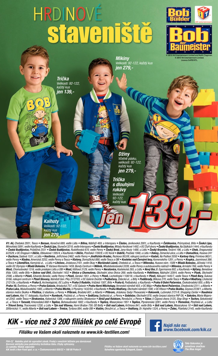 leták Kik textil Prospekt od 1.4.2015 strana 1 leták Kik textil Prospekt od 1.4.2015 strana 1