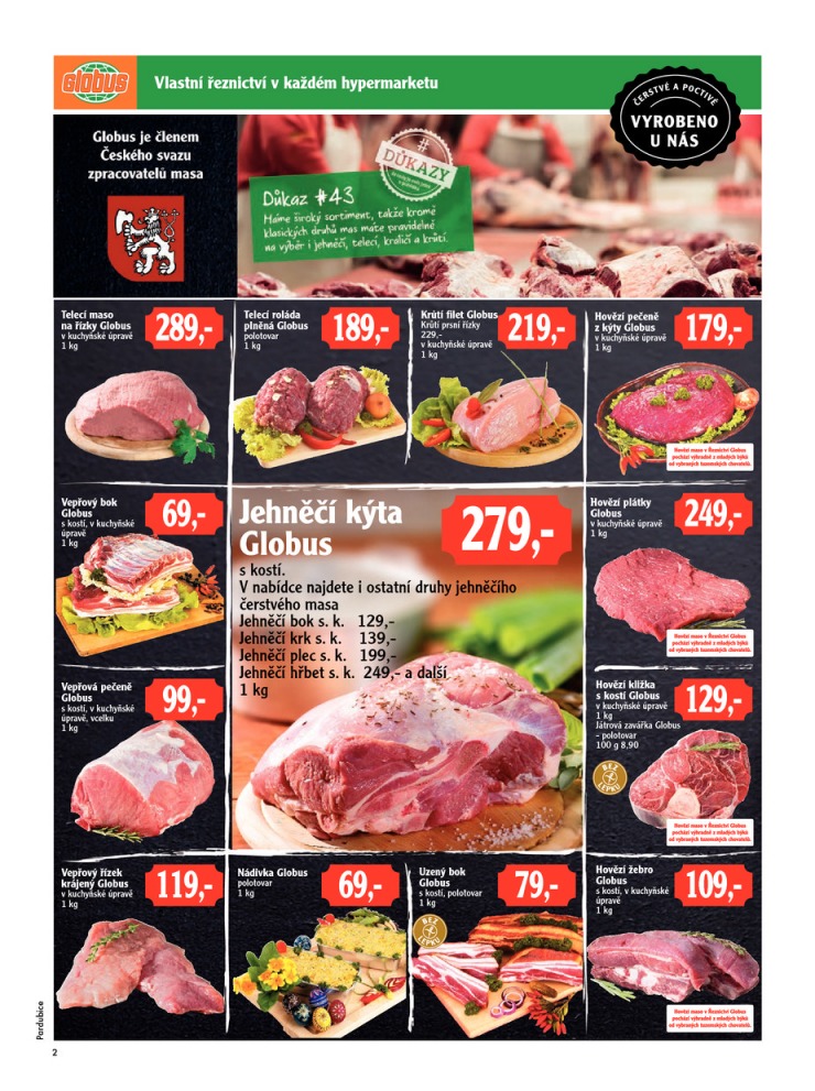 leták Globus Naše noviny od 2.4.2015 strana 1 leták Globus Naše noviny od 2.4.2015 strana 1