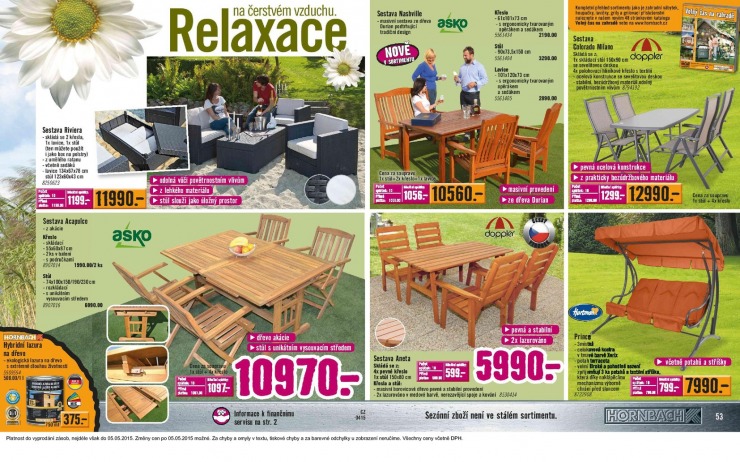 leták Hornbach Aktuální leták od 1.4.2015 strana 1 leták Hornbach Aktuální leták od 1.4.2015 strana 1